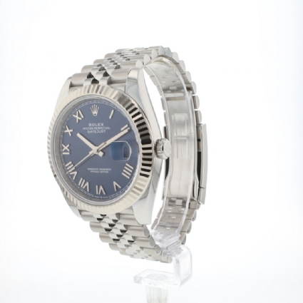 Datejust 41 Jubilee Bright Blue Roman NEW'26