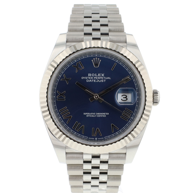 Rolex - Datejust 41 Jubilee Bright Blue Roman NEW '26