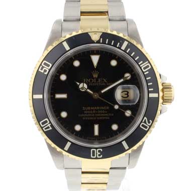 Rolex - Submariner Date Steel/Gold Black Dial