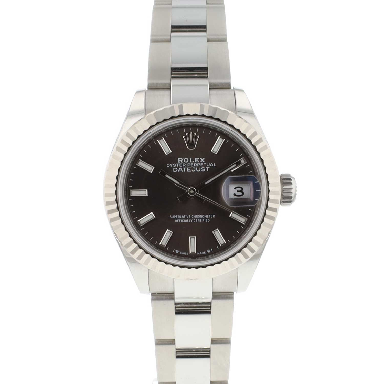 Lady-Datejust 28 Steel Oyster Slate Grey Dial NEW '24