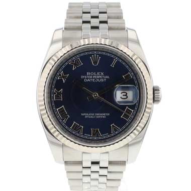 Rolex - Datejust 36 Jubilee Blue Roman Dial