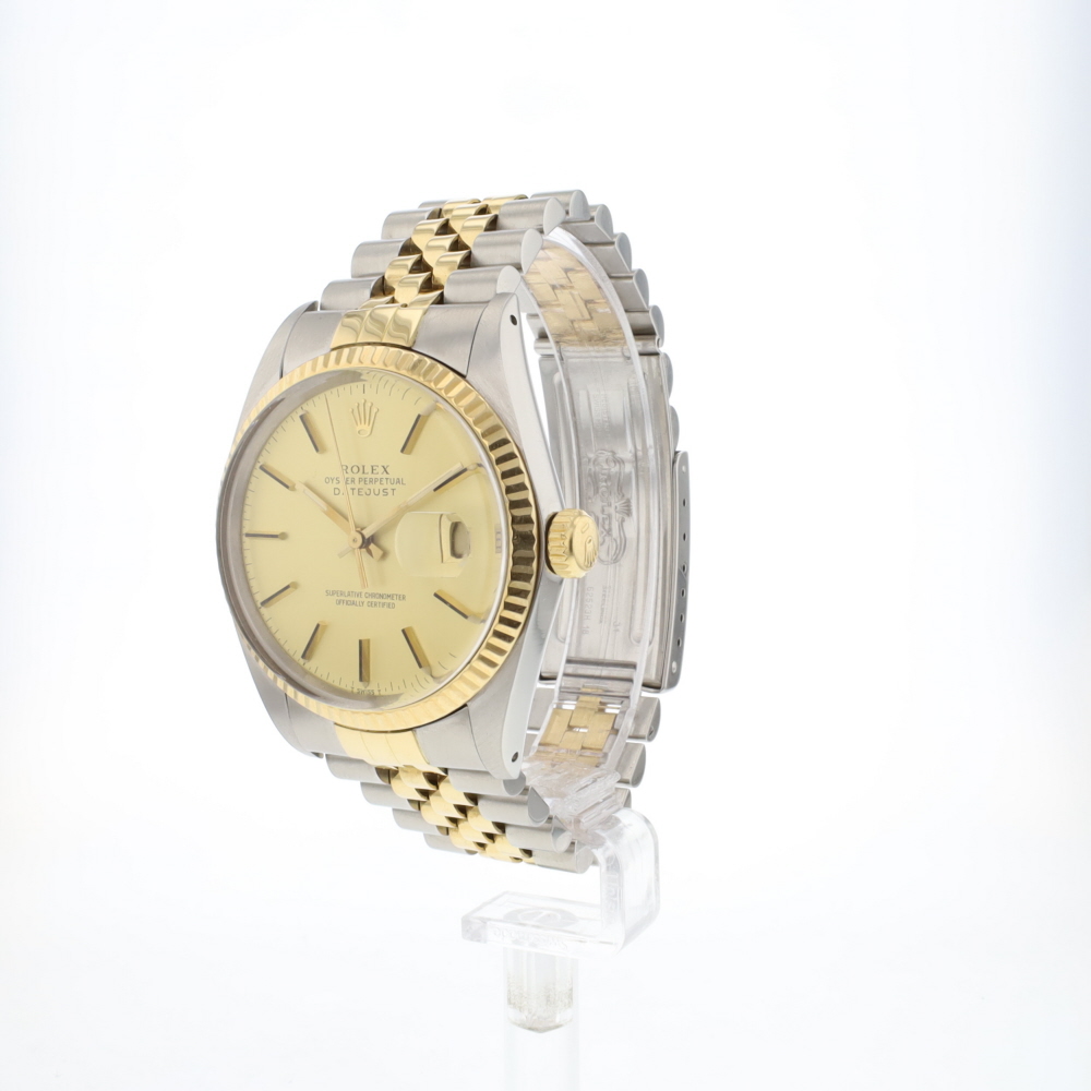 Datejust 36 Jubilee Gold/Steel Champagne Dial