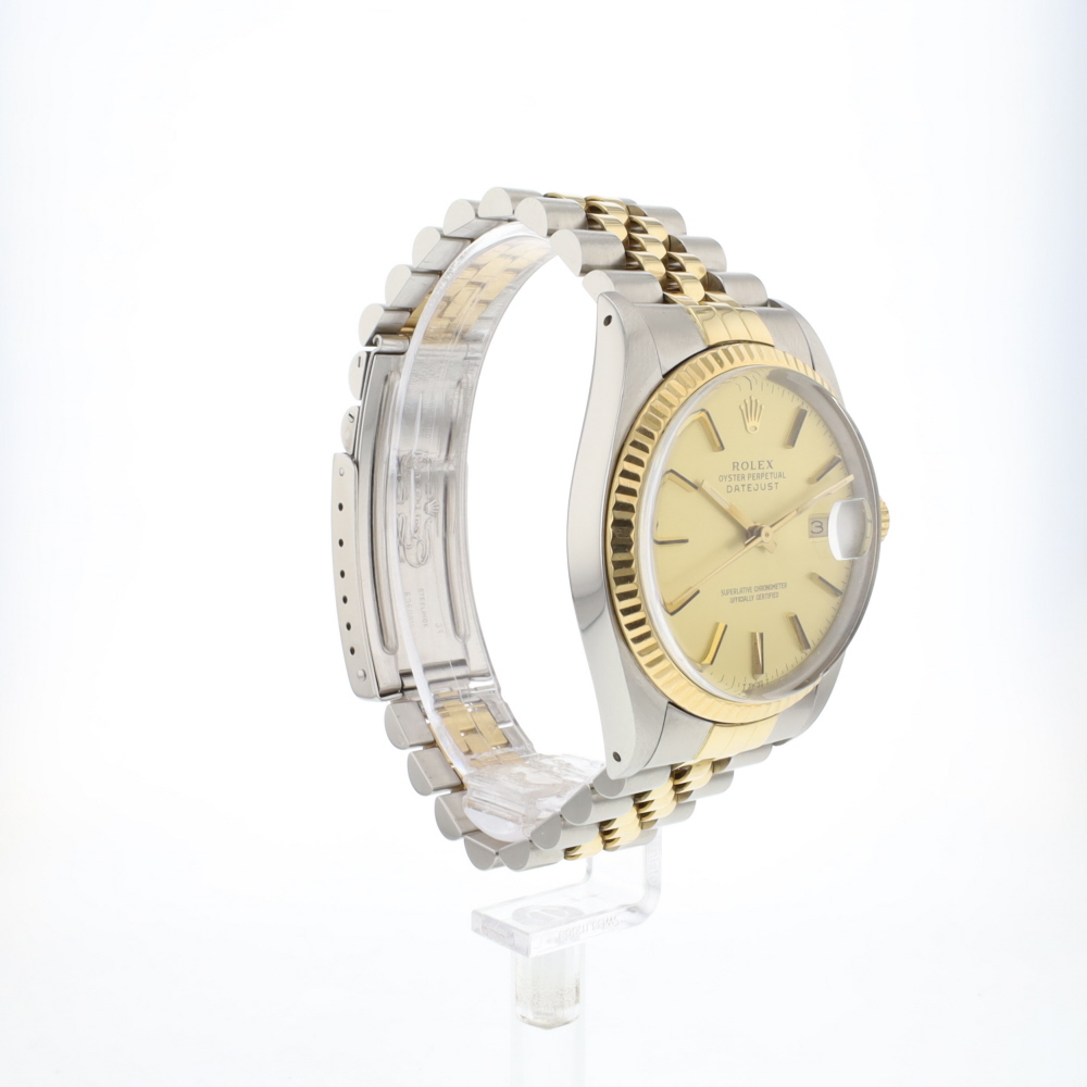 Datejust 36 Jubilee Gold/Steel Champagne Dial