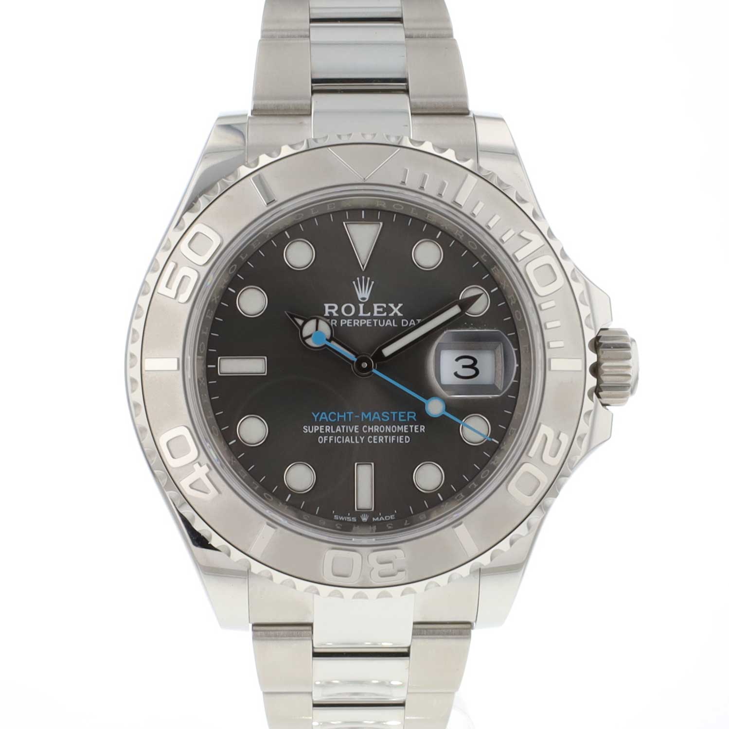 Yacht-Master 40 Rhodium Dial NEW '20