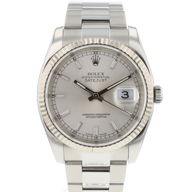 Rolex - Datejust 36 Oyster Silver Dial Serviced '26