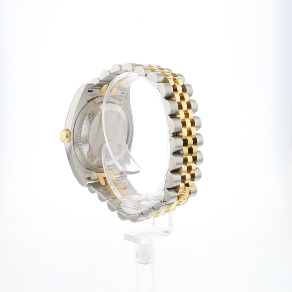 Datejust 36 Steel Gold Jubilee Fluted Champagne Diamond Dial