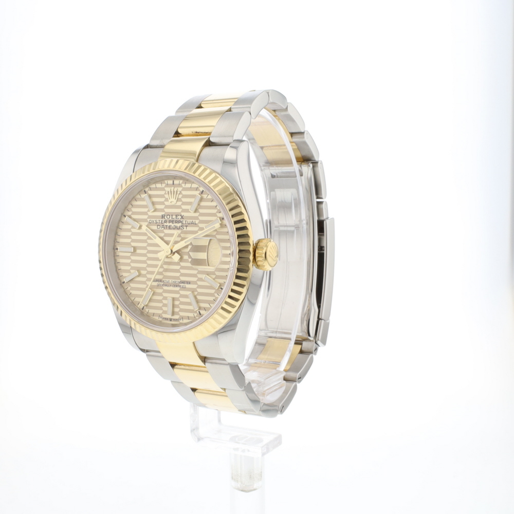 Datejust 36 Steel/Gold Oyster Motif Dial
