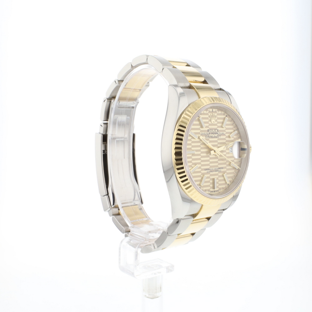 Datejust 36 Steel/Gold Oyster Motif Dial