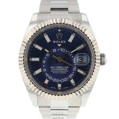 Rolex - Sky-Dweller Steel Blue Dial
