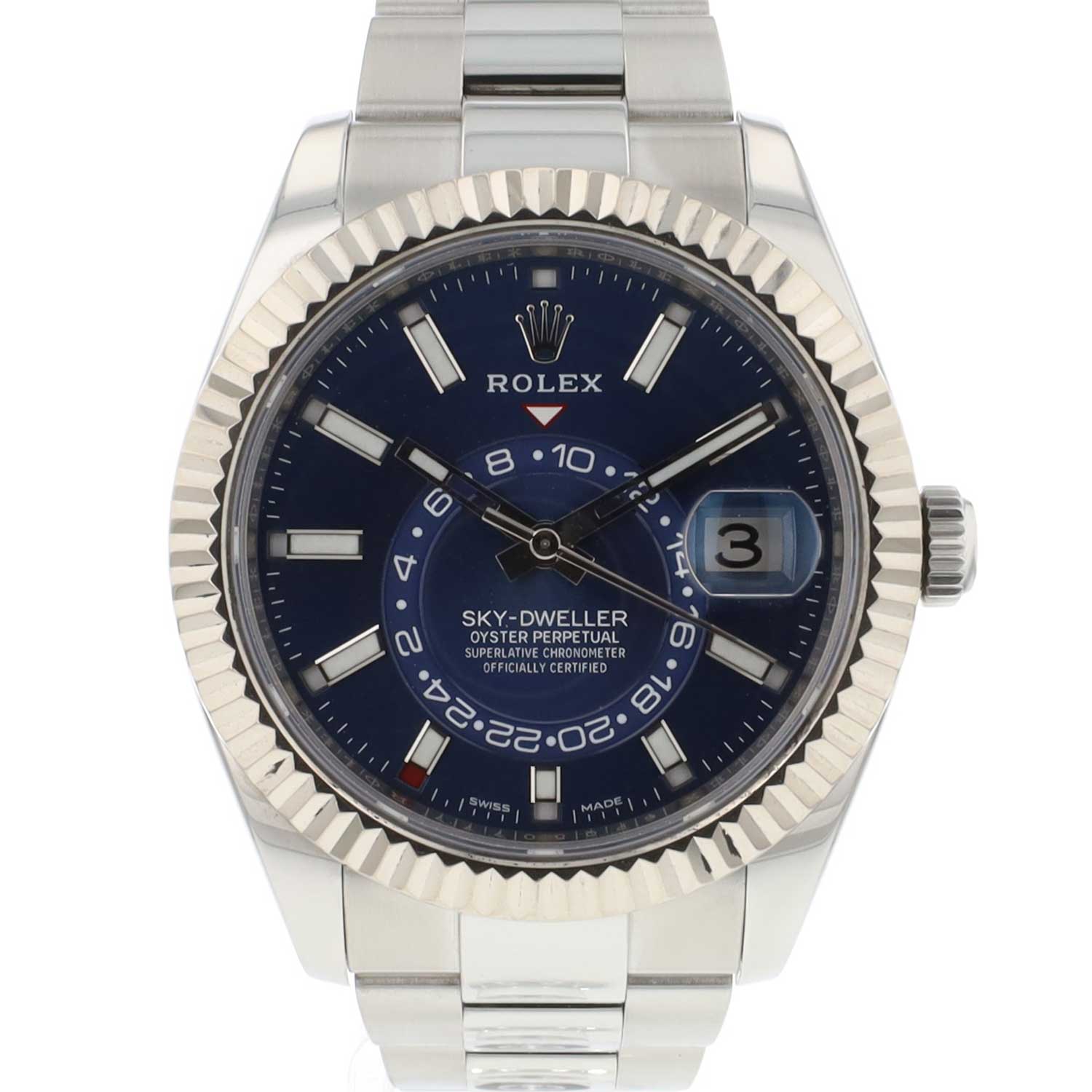 Sky-Dweller Steel Blue Dial