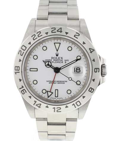Rolex - Explorer II White Dial