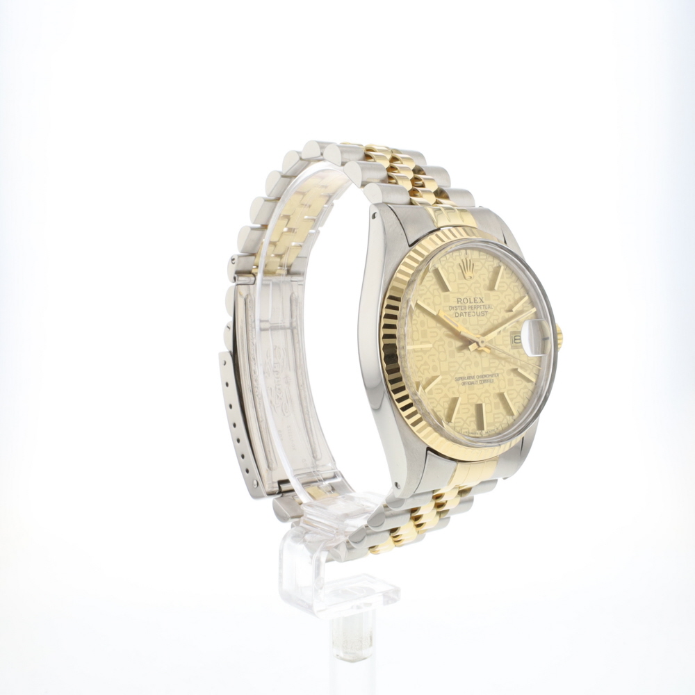 Datejust 36 Jubilee Gold/Steel Champagne Dial