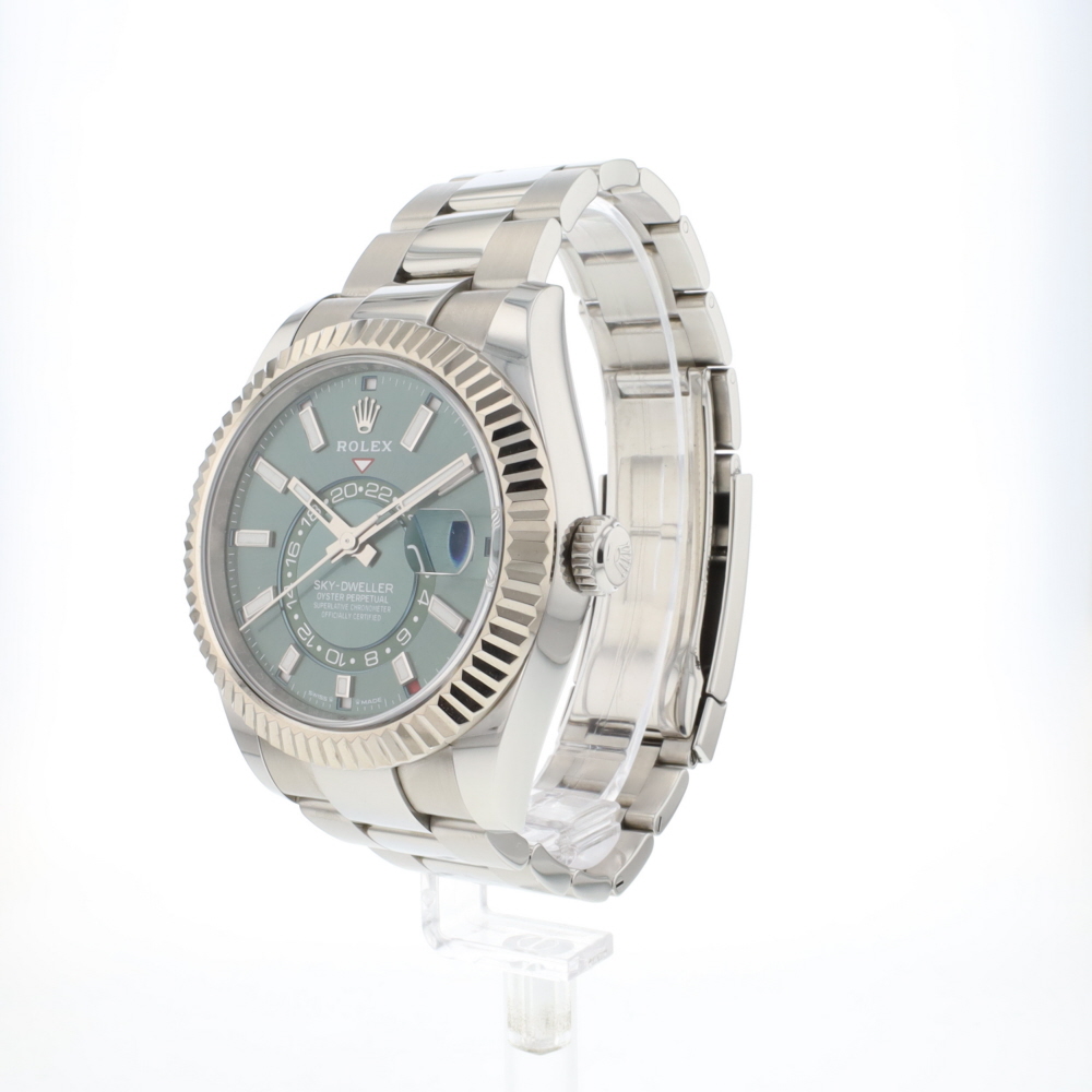 Sky-Dweller Steel Oyster Green Dial