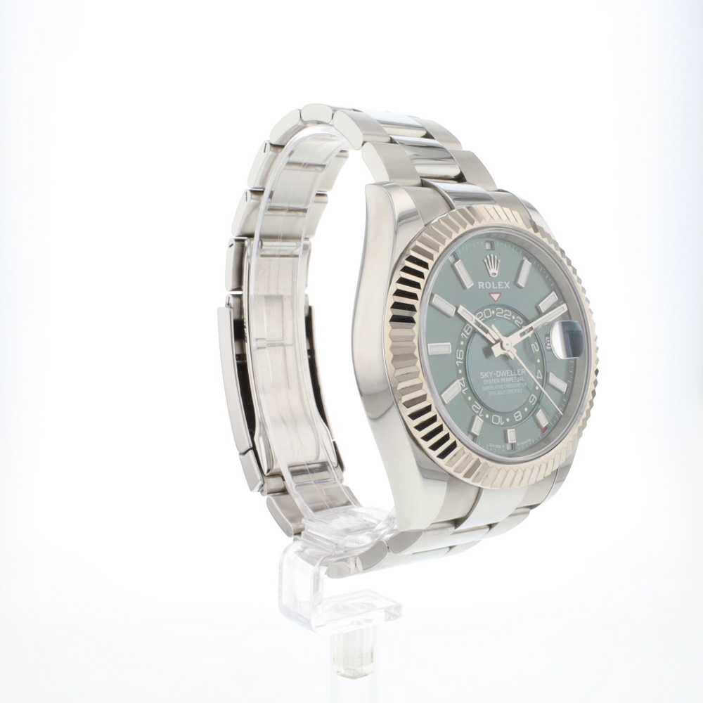 Sky-Dweller Steel Oyster Green Dial