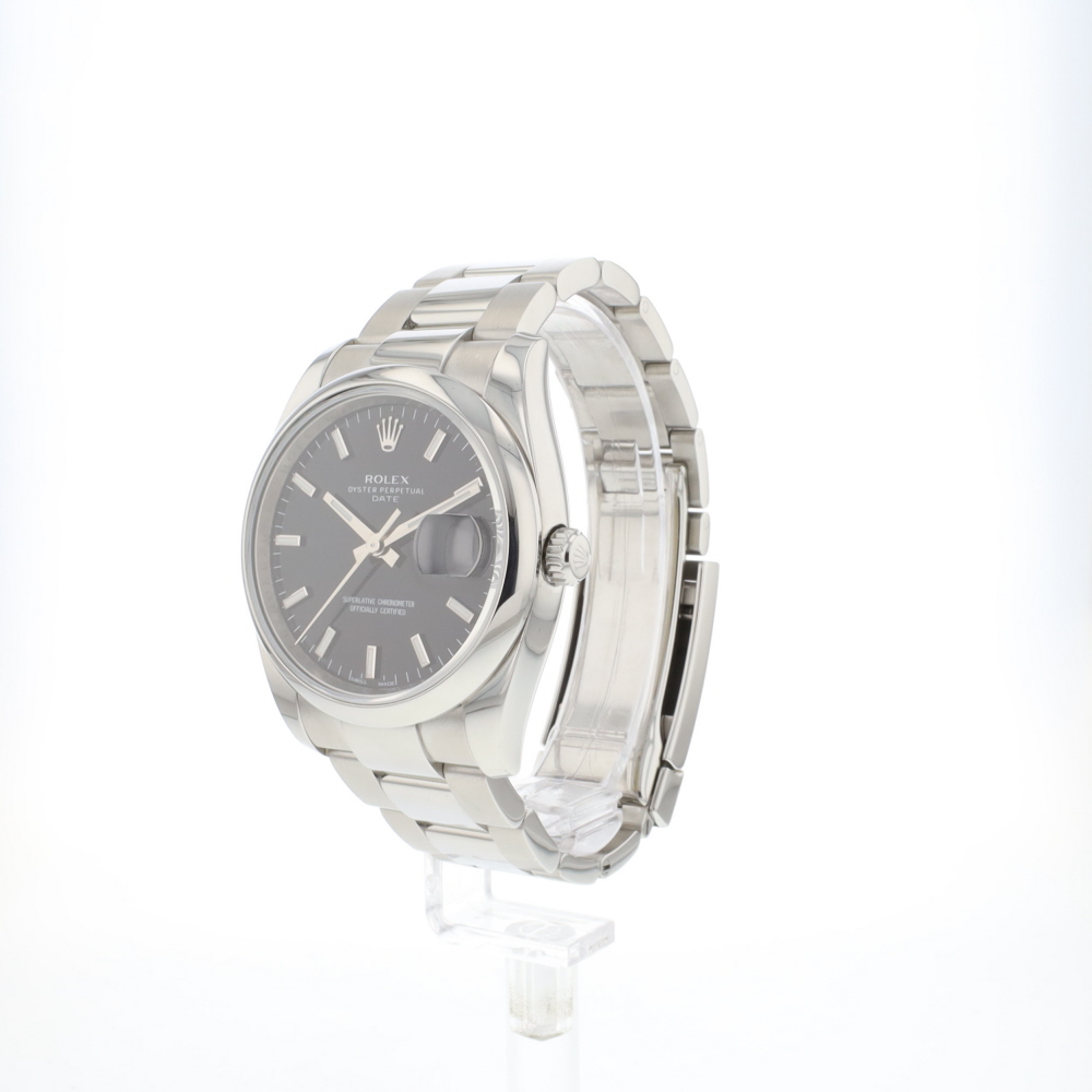 Date 34 Oyster Black Dial
