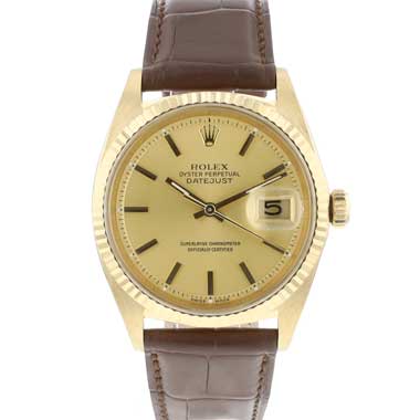 Rolex - Datejust 36 Champagne Dial