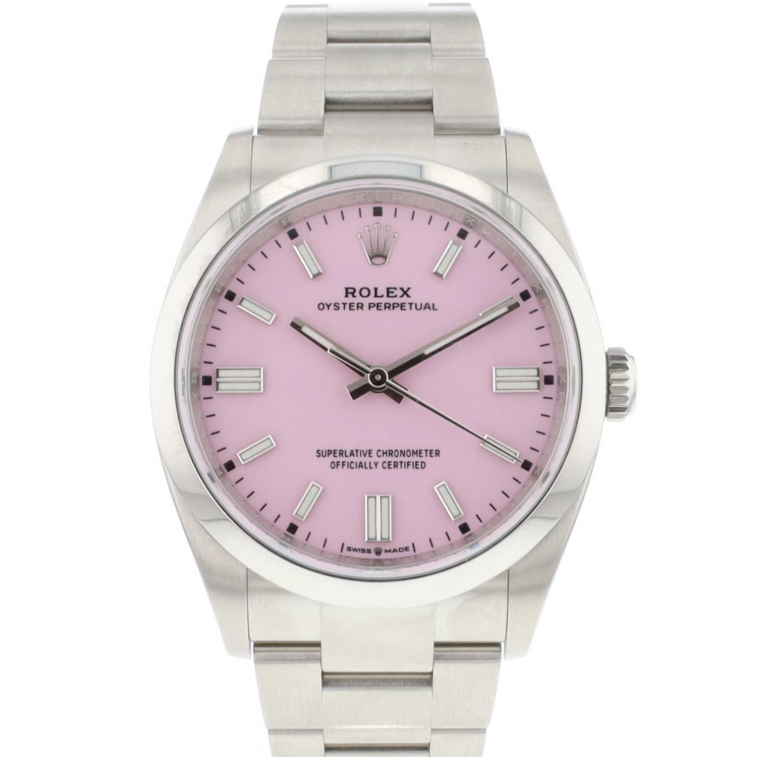Oyster Perpetual 36 Pink Dial 126000