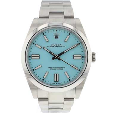 Rolex - Oyster Perpetual 41 Tiffany Turqouise Dial