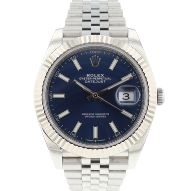 Rolex - Datejust 41 Jubilee Blue Dial Service '26