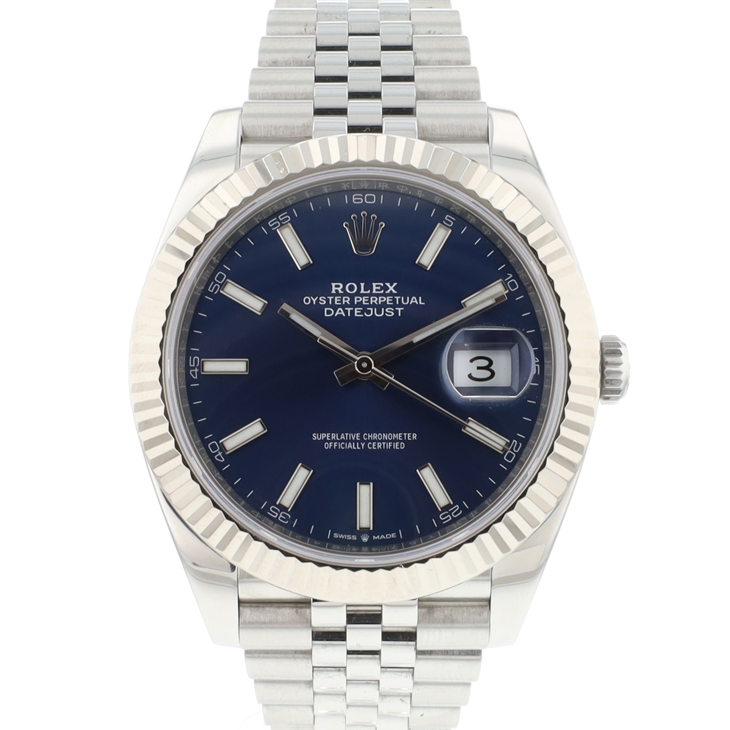 Datejust 41 Jubilee Blue Dial