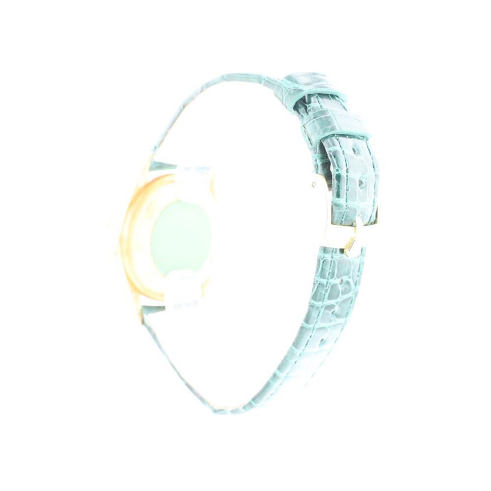 Date 34 Diamond Champagne Buckley Dial