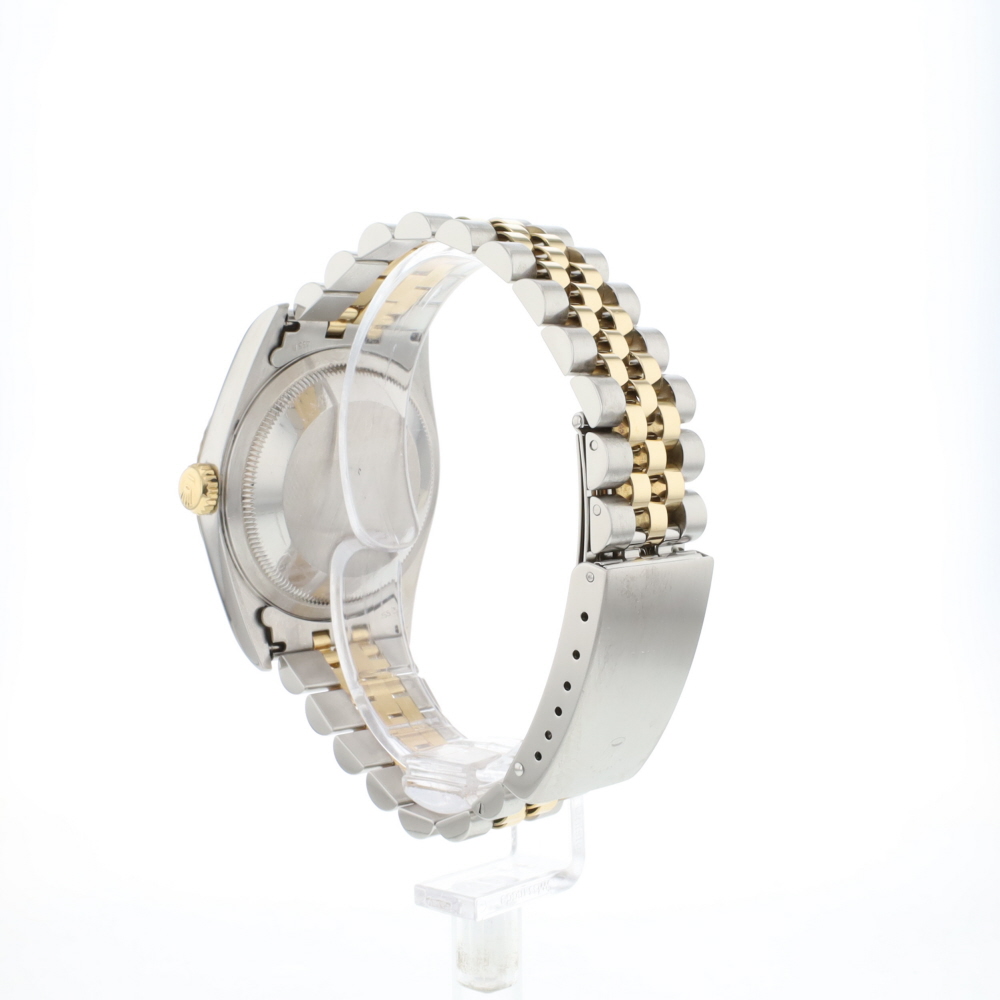 Datejust 36 Steel/Gold Jubilee Champagne Diamond Dial