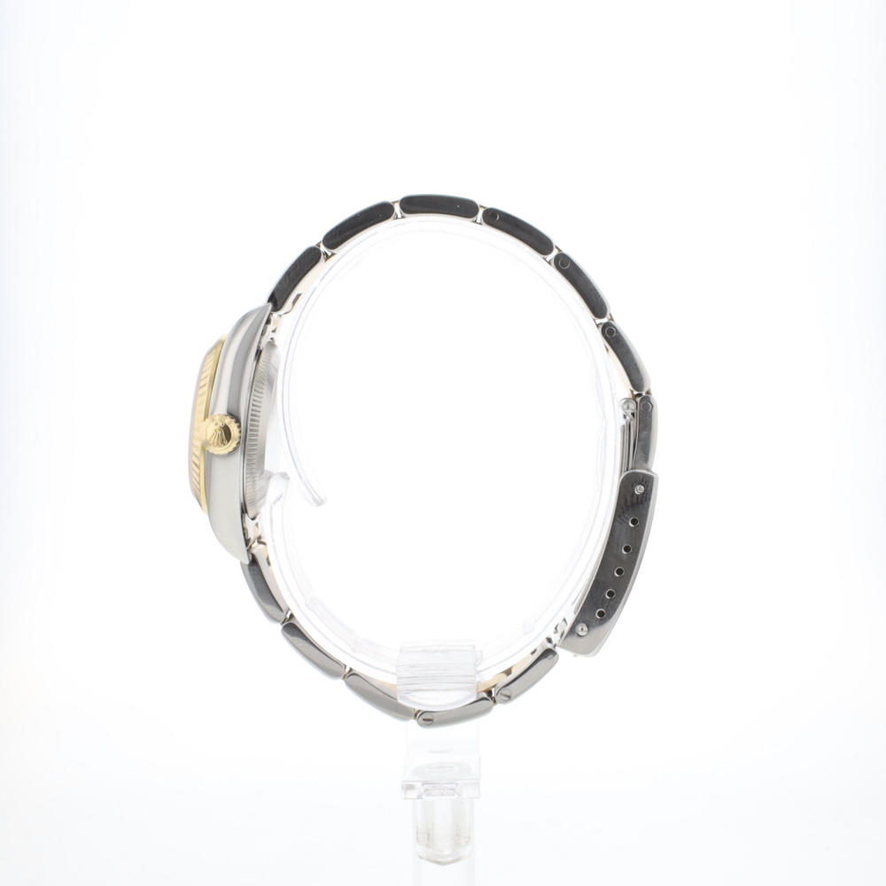 Oyster Perpetual 26 Gold/Steel Oyster Silver Diamond Dial