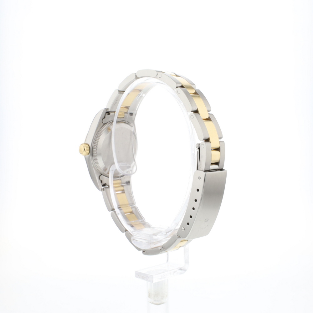 Oyster Perpetual 26 Gold/Steel Oyster Silver Diamond Dial