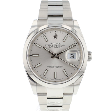 Rolex - Datejust 36 Oyster Silver Dial 99,9% NEW