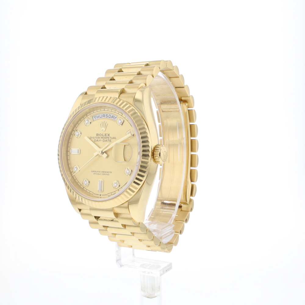 Day-Date 36 Yellow Gold Champagne Diamond Dial