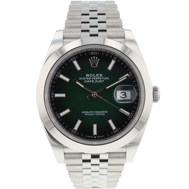 Rolex - Datejust 41 Jubilee Green Ombre Dial NEW'26