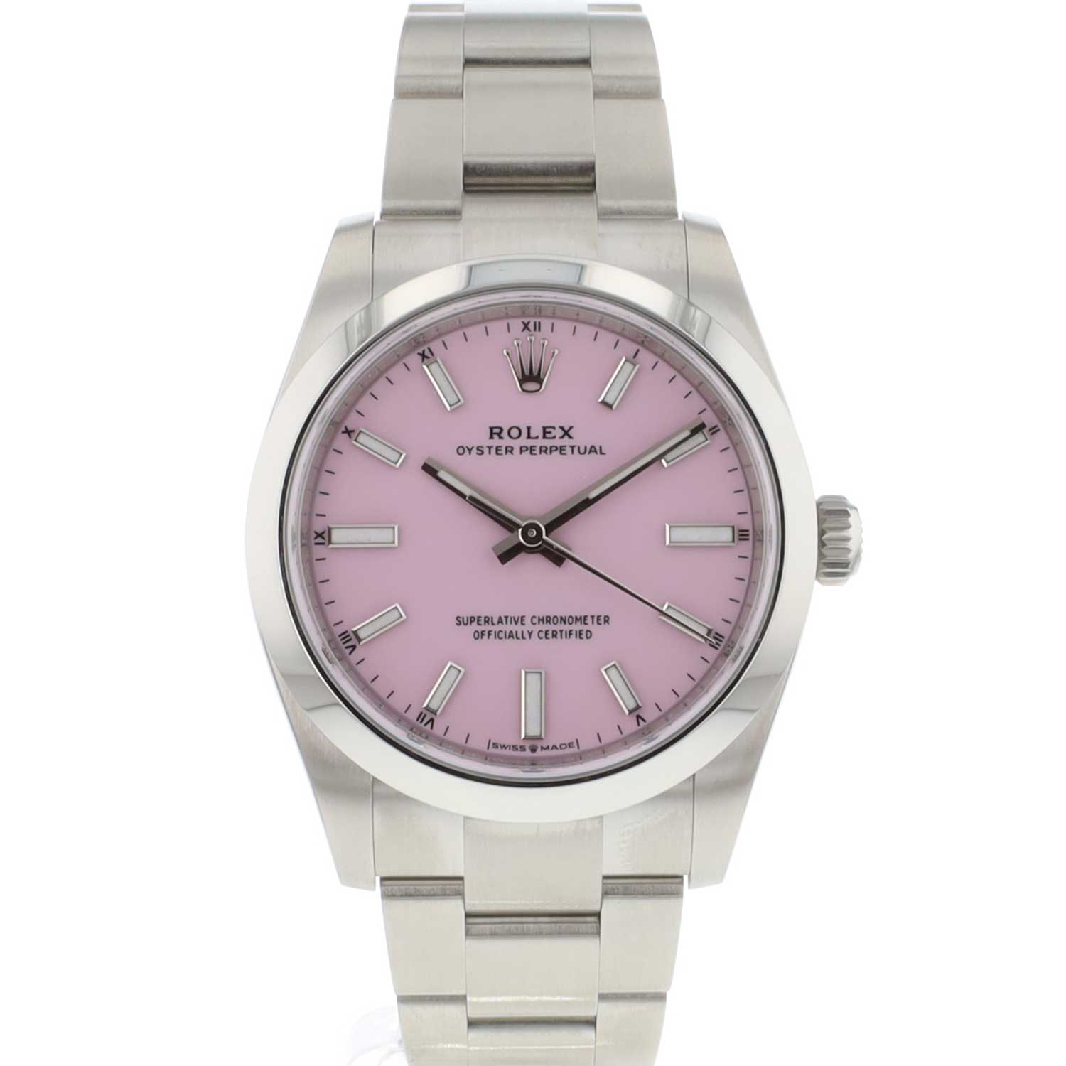 Oyster Perpetual 34 Pink Dial NEW 2026