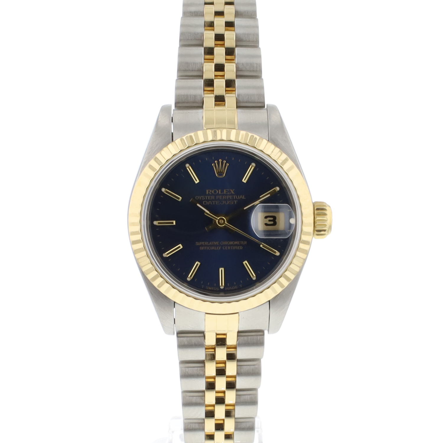 Lady-Datejust 26 Steel/Gold Blue Dial