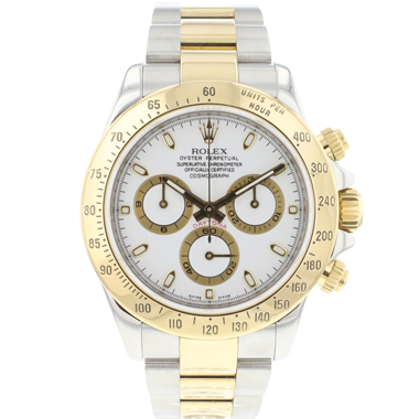 Rolex - Daytona Steel/Gold White Dial
