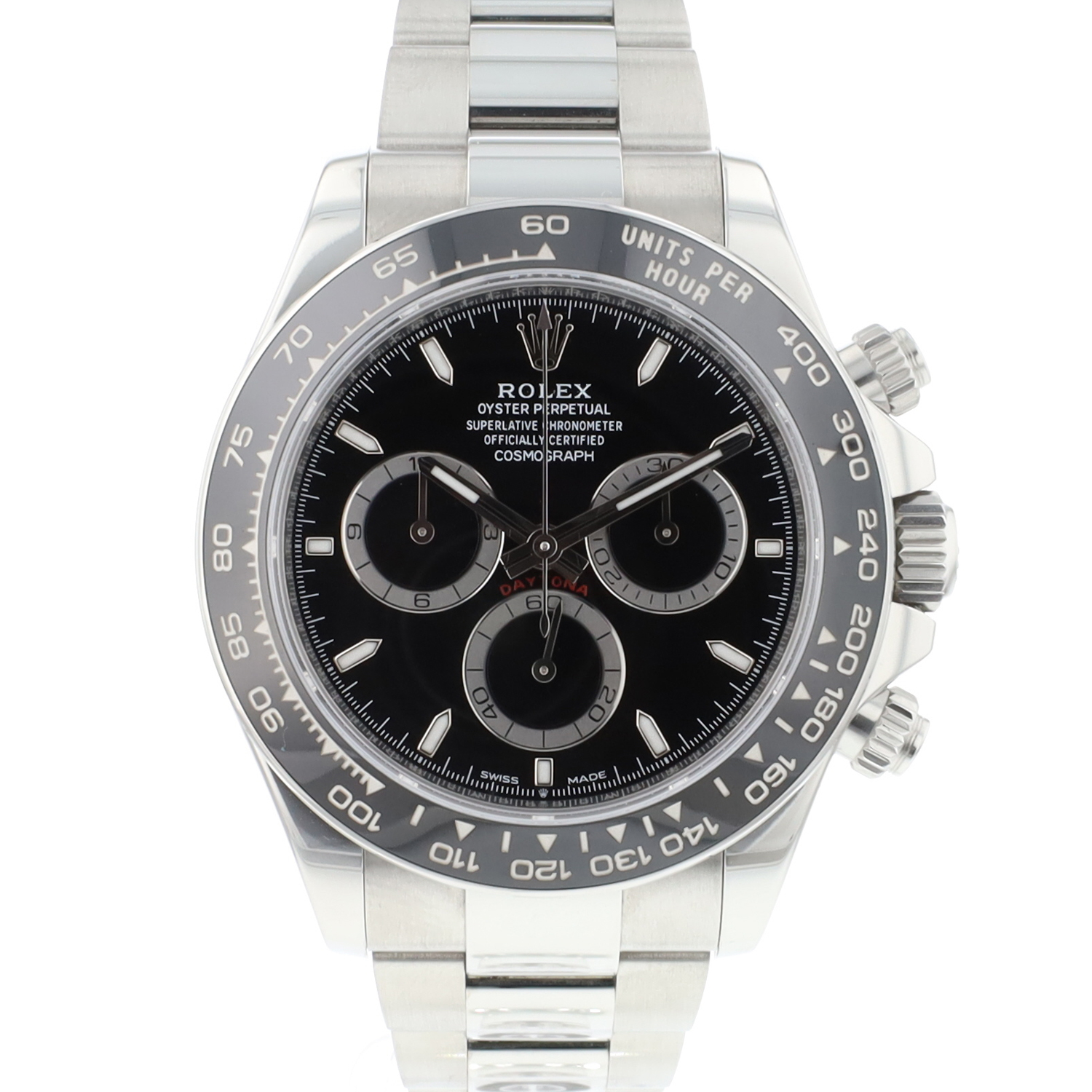 Daytona Black Ceramic 126500LN