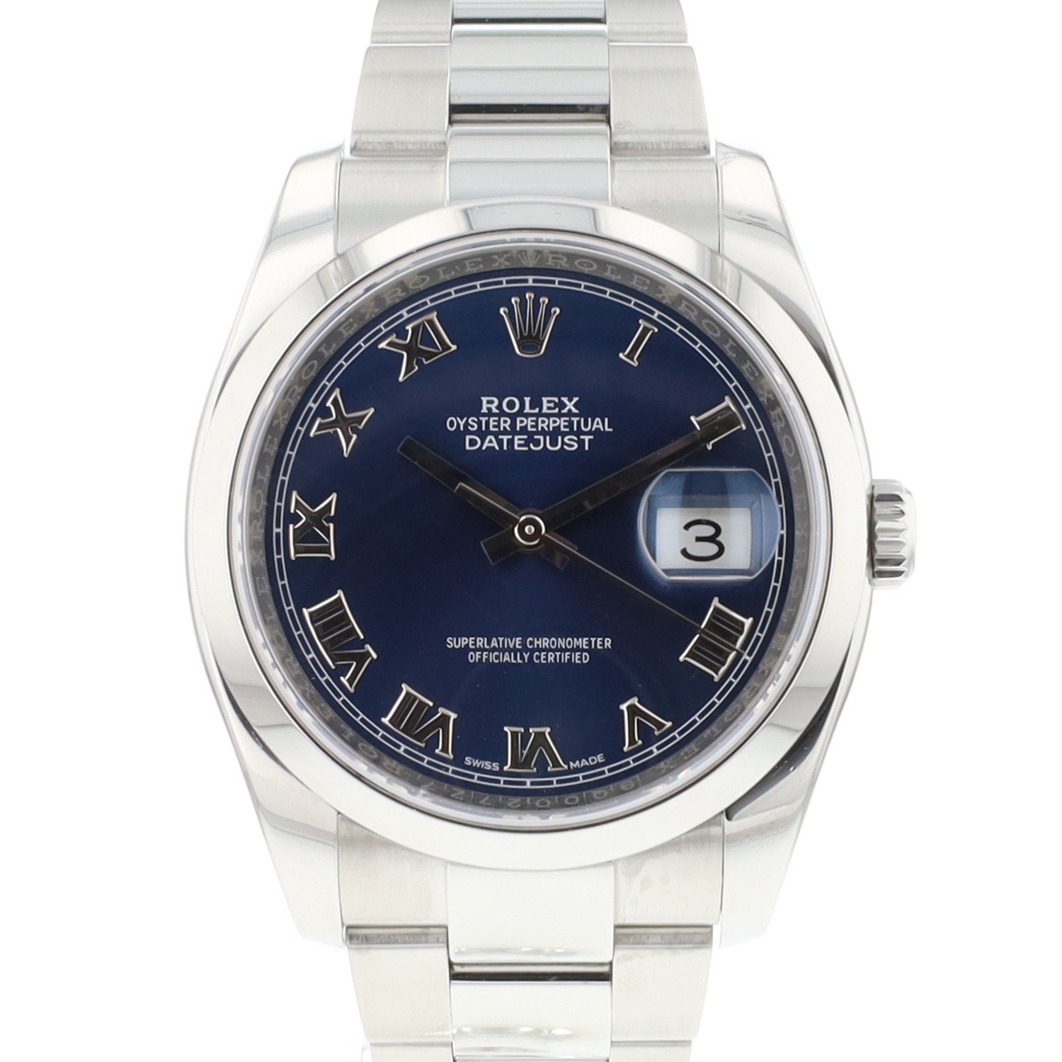 Datejust 36 Blue Roman Dial