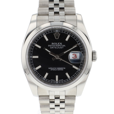 Rolex - Datejust 36 Jubilee Roulette Black Dial