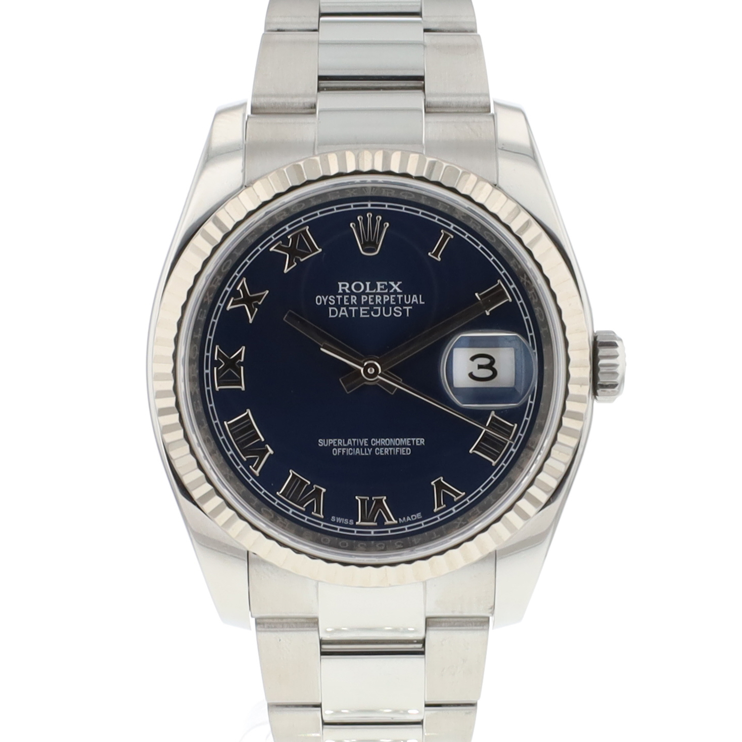 Datejust 36 Oyster Blue Roman Dial