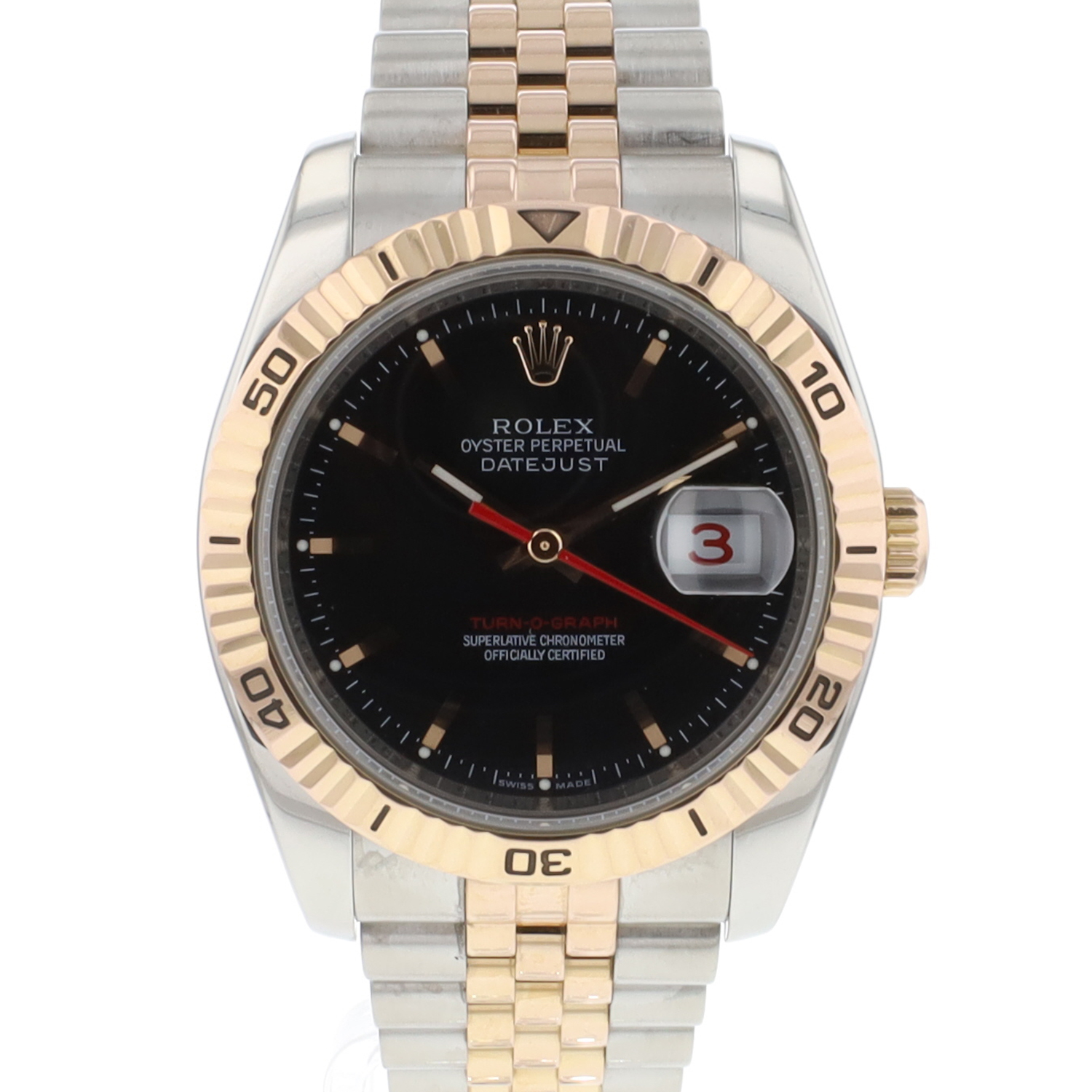 Datejust Turn-O-Graph Steel / Rose Gold