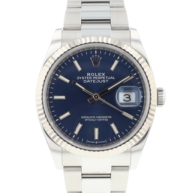 Rolex - Datejust 36 Oyster Blue Dial