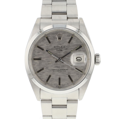 Rolex - Date 34 Steel Oyster Silver Dial
