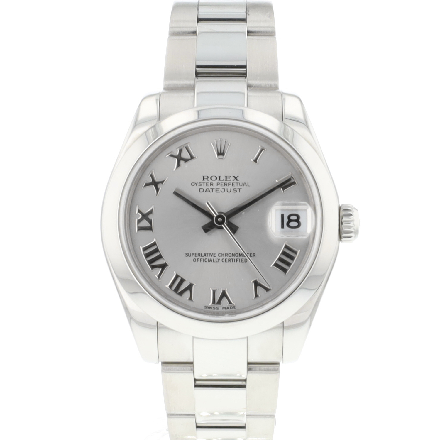 Datejust 31 Grey Roman