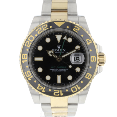 Rolex - GMT-Master II Gold Steel 116713LN