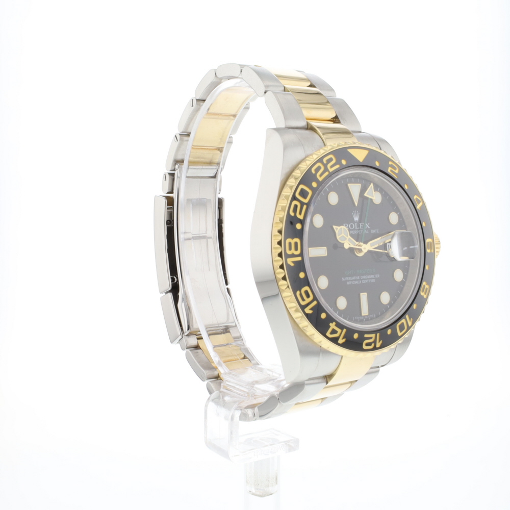 GMT-Master II Gold Steel 116713LN