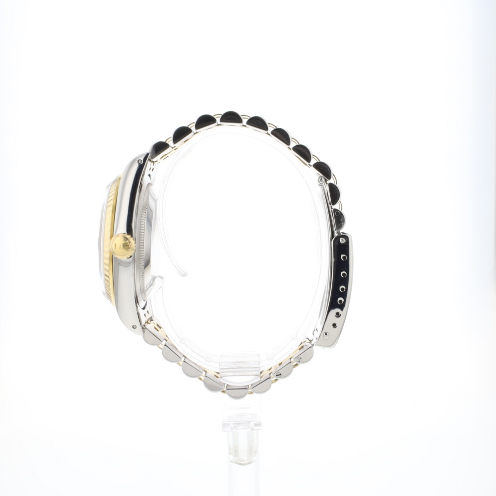 Datejust 36 Steel/Gold Jubilee Black Tapestry Dial