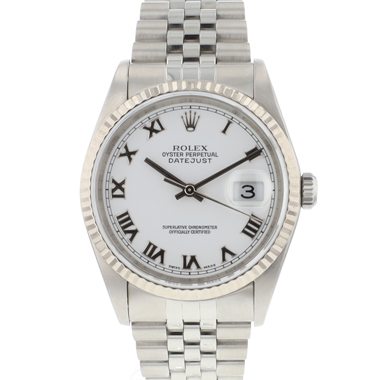 Rolex - Datejust 36 Jubilee White Roman Dial
