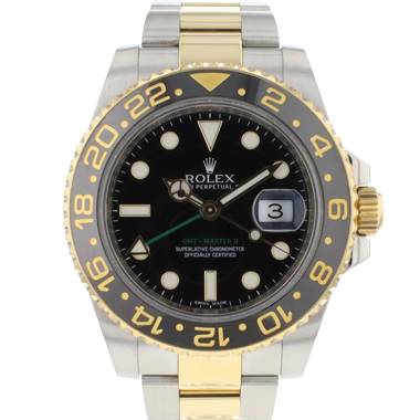 Rolex - GMT-Master II Gold Steel 116713LN