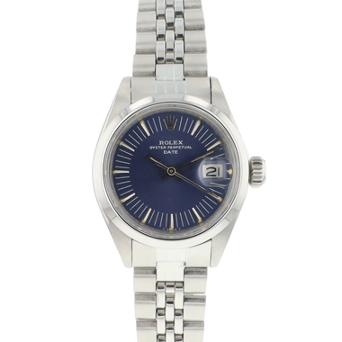 Rolex - Lady-Date 26 Jubilee Blue Dial