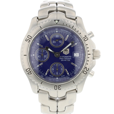 Tag Heuer - Link Chronograph Automatic Blue Dial