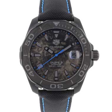 Aquaracer 41 Calibre 5 Titanium Carbon Limited Edition NEW 24